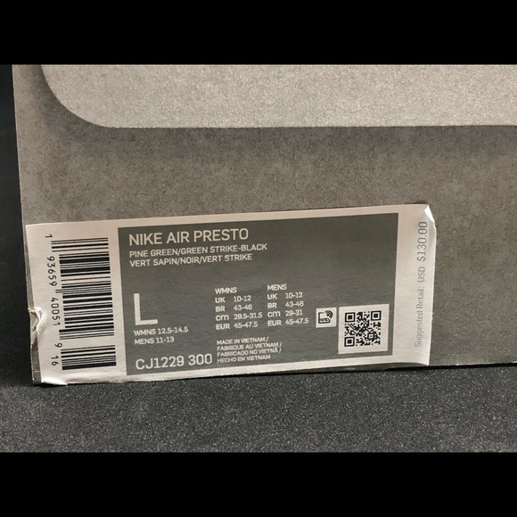 🛑SOLD🛑Nike Air Presto Naija (CJ1229-300) 🔥 - Picture 11 of 12